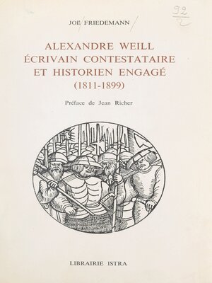 cover image of Alexandre Weill, écrivain contestataire et historien engagé (1811-1899)